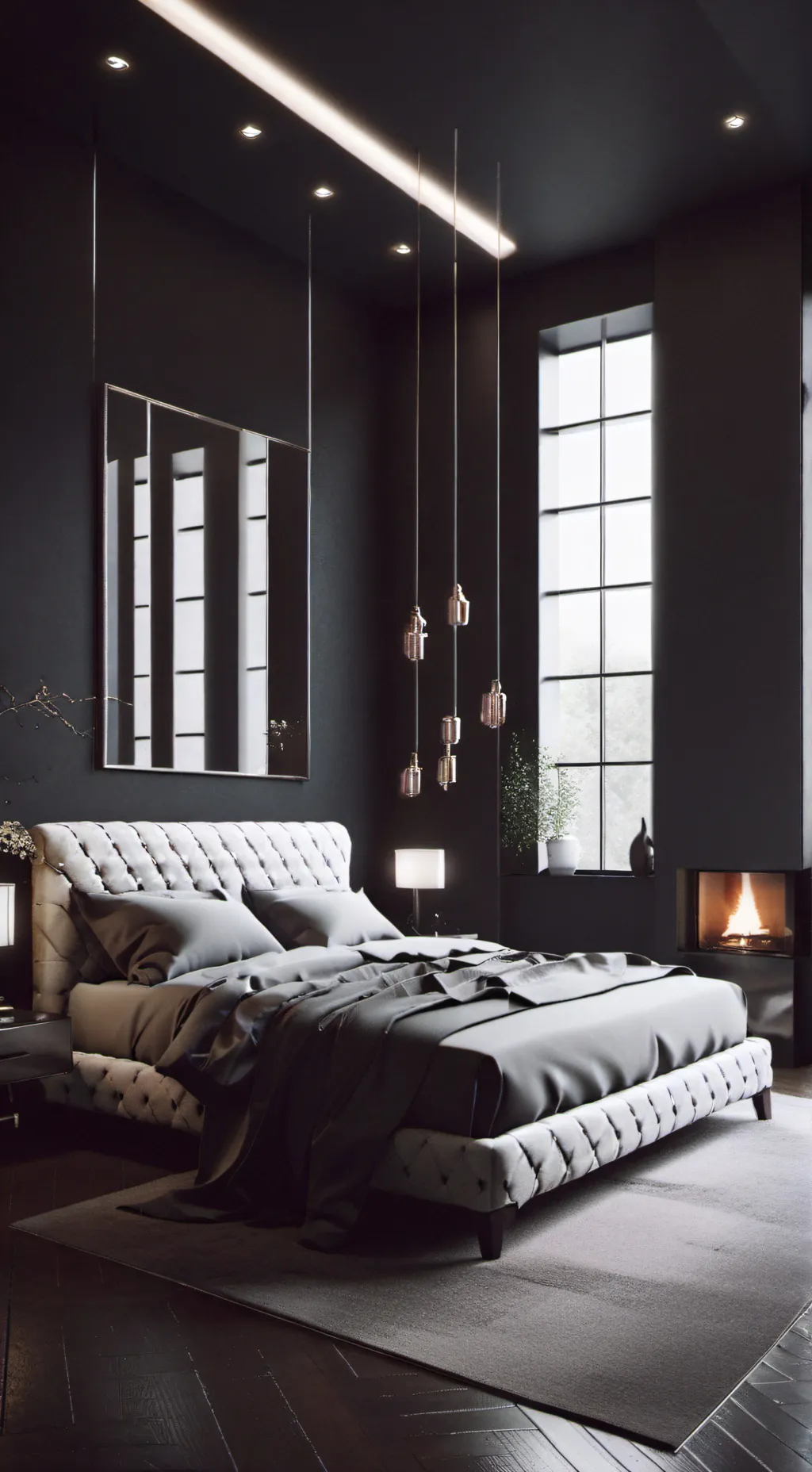 ai character: Kny sleepover pm background