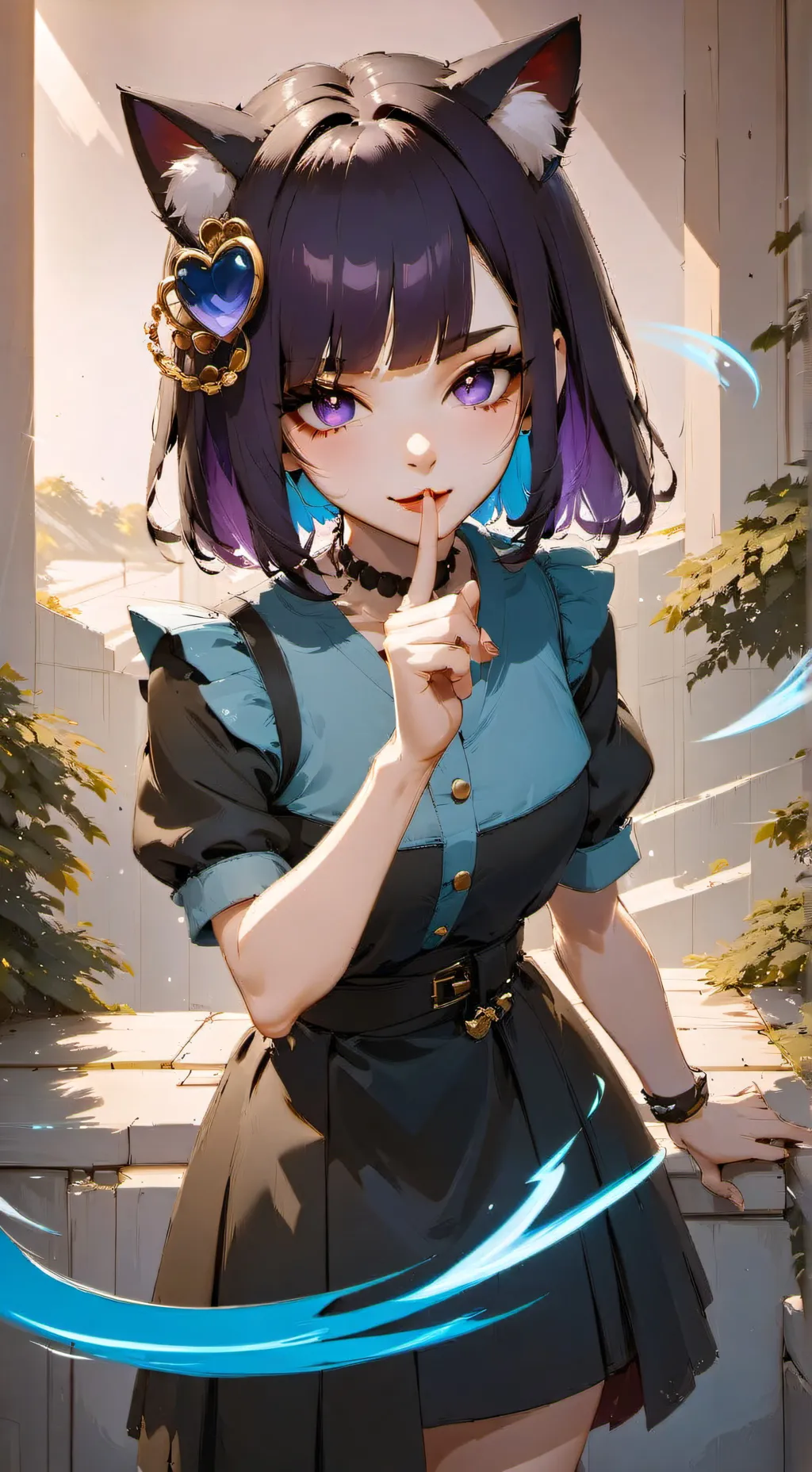 ai character: Elara background