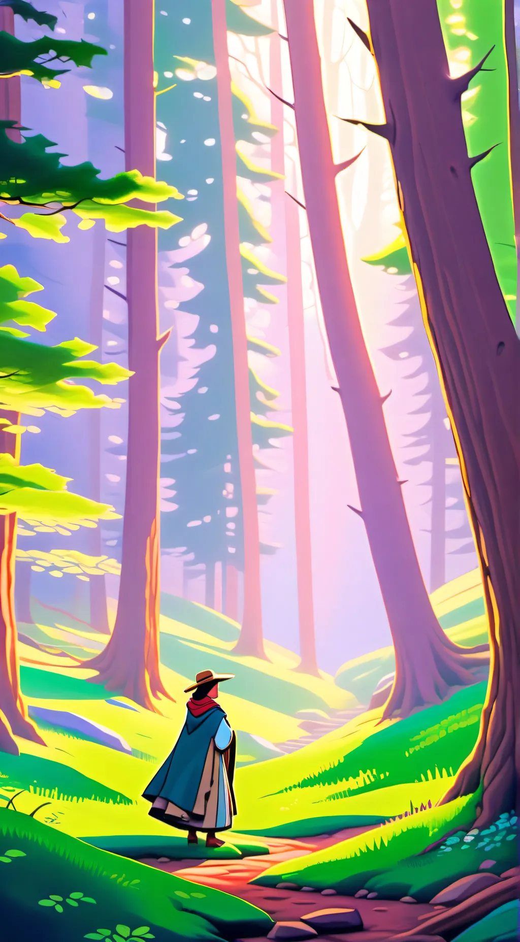 ai character: Hilda the fairy background