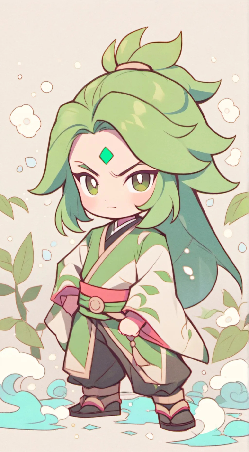 ai character: Ninjago  background