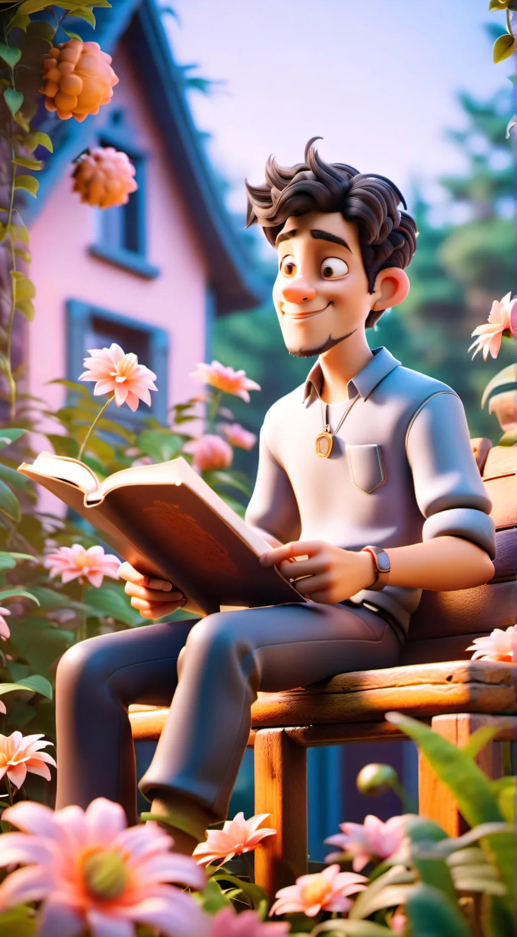 ai character: Wubbox  background