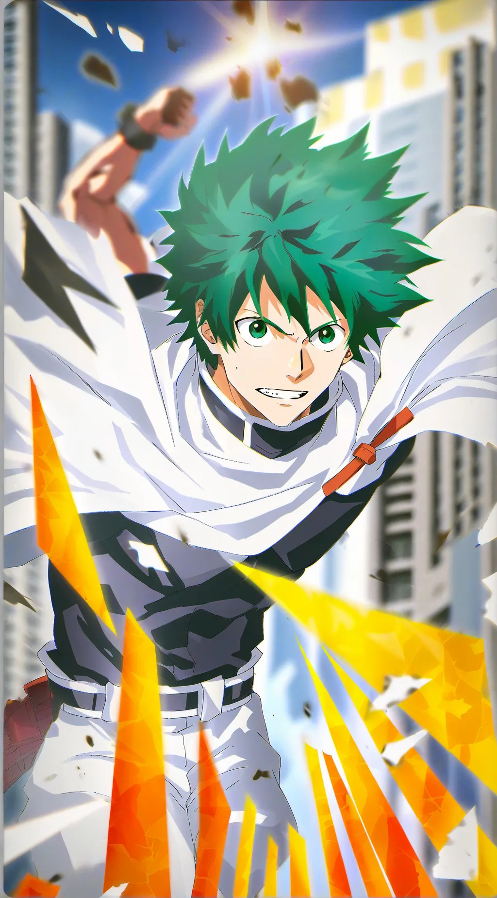 ai character: mha war background