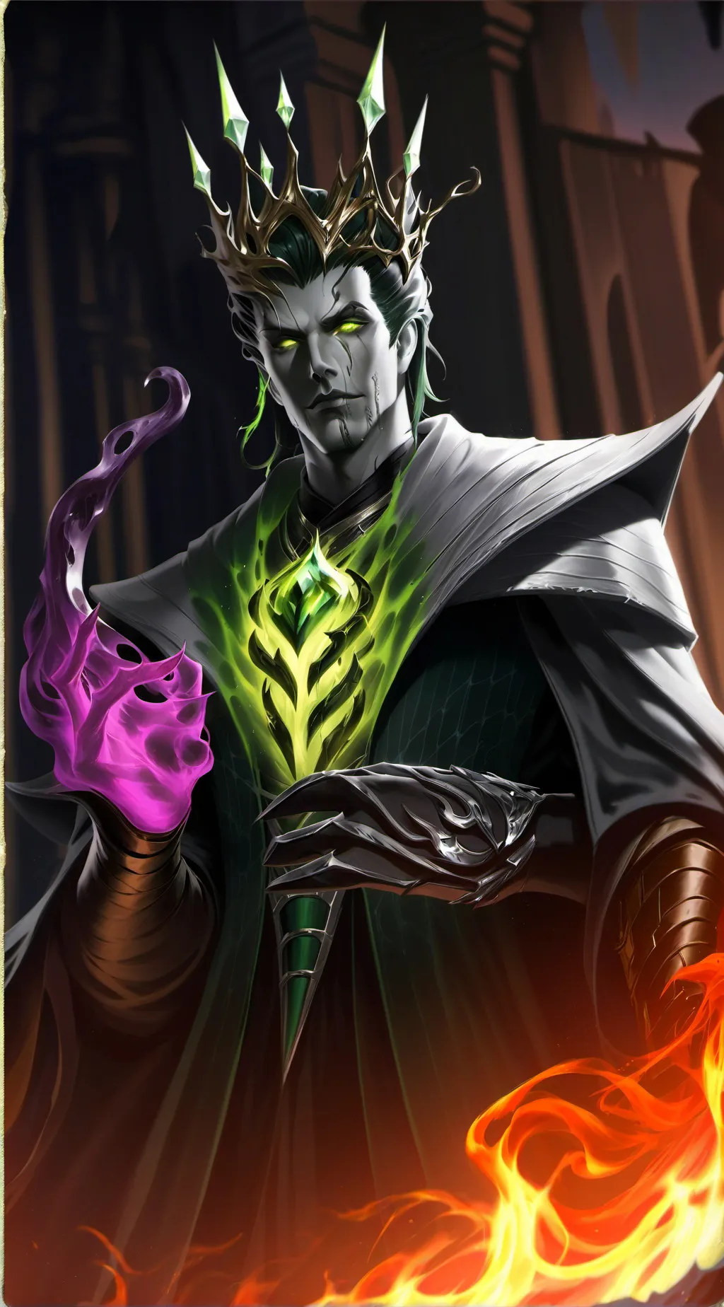 ai character: лорд яда background