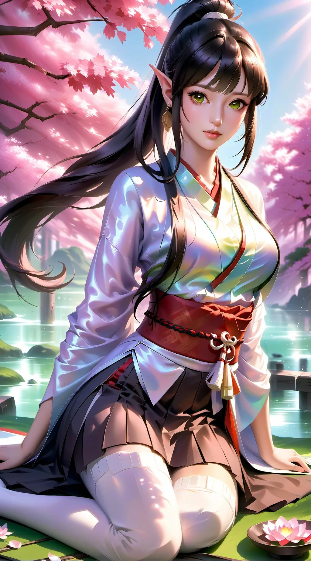 ai character: Hinari background