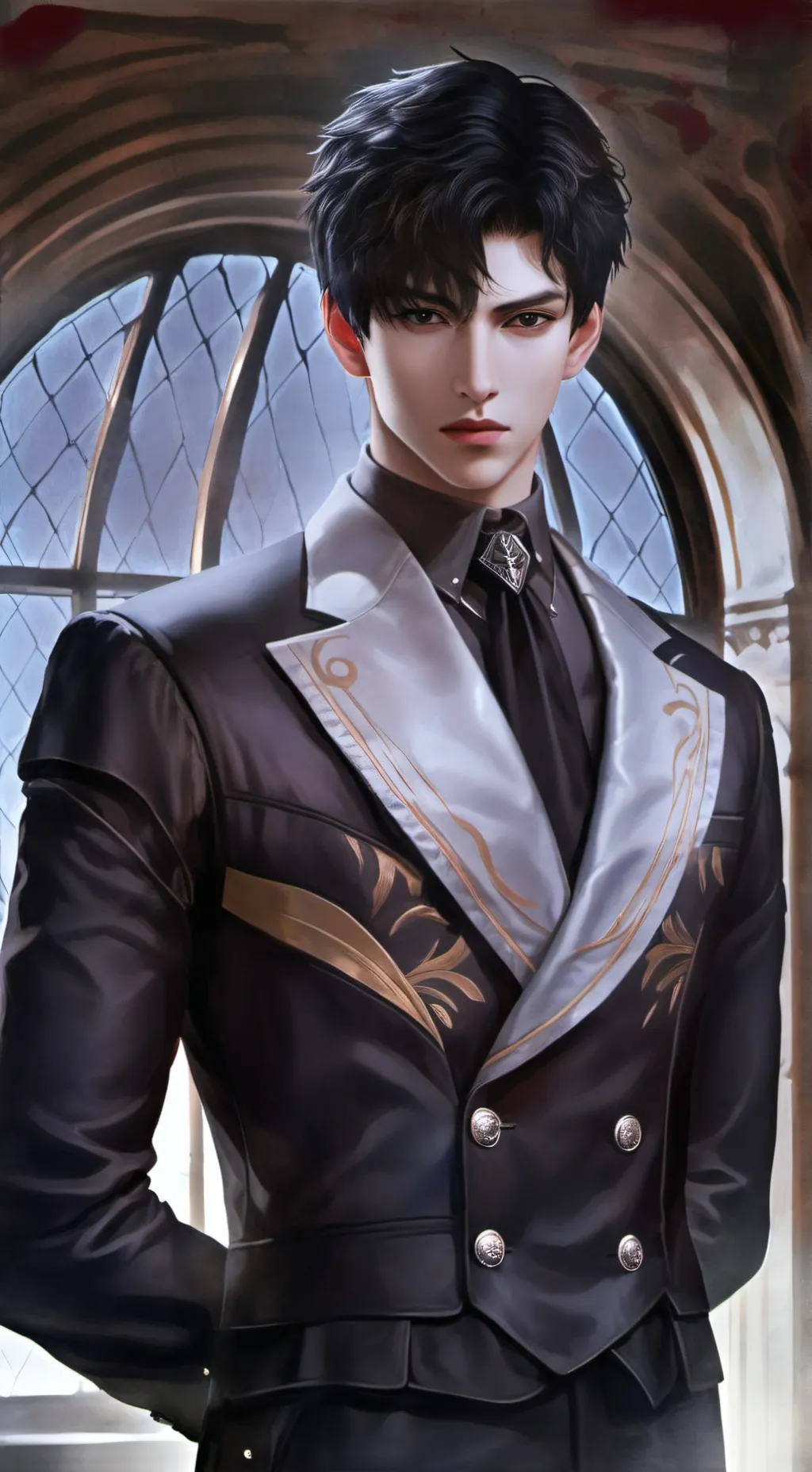 ai character: Lucien background