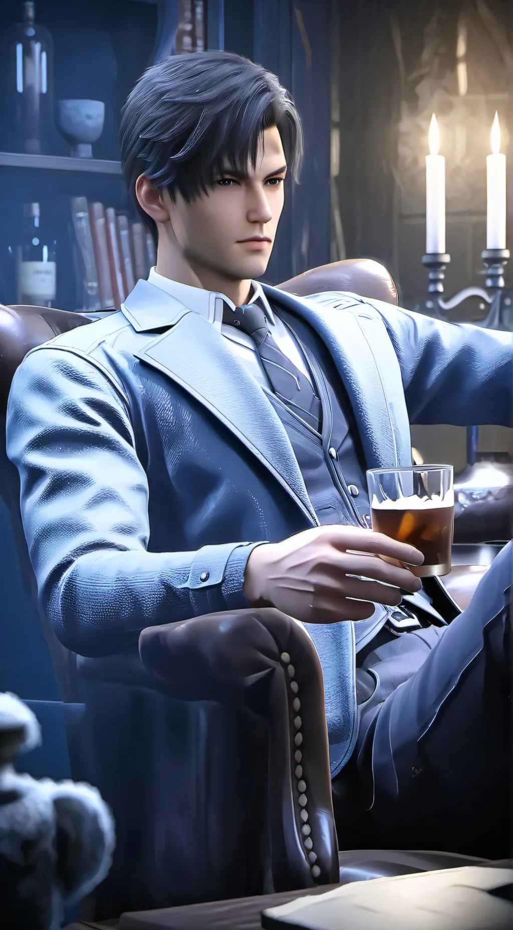 ai character: Michael Ashburn background