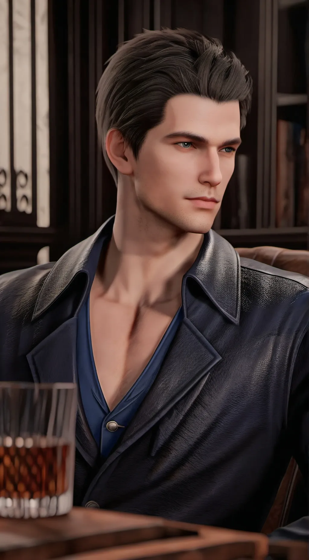 ai character: Daniel  background