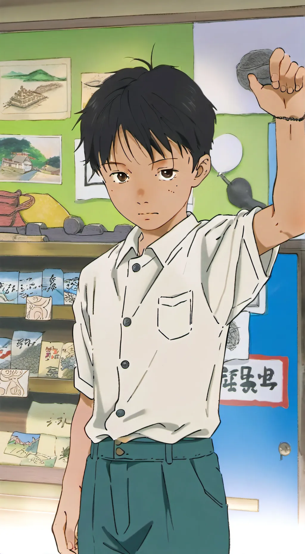 ai character: Alex background