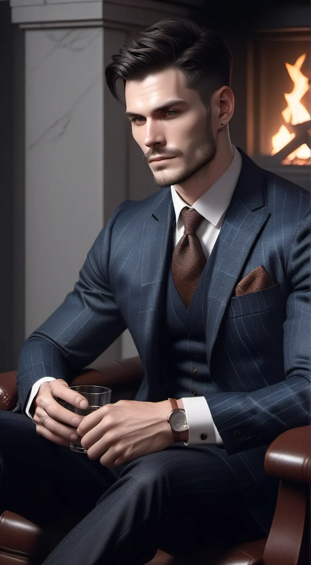 ai character: Adam background