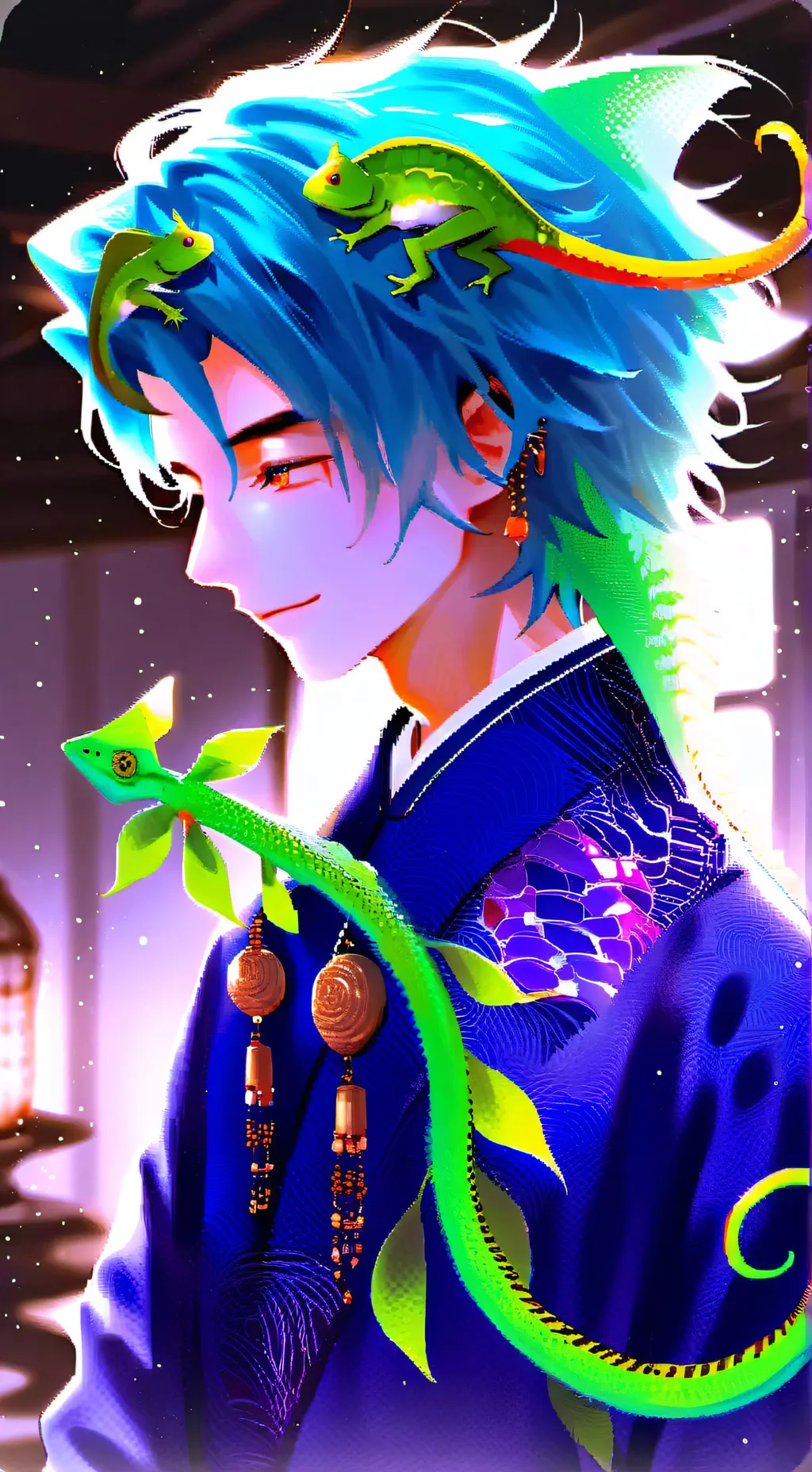 ai character: Chameleon Sebastia background