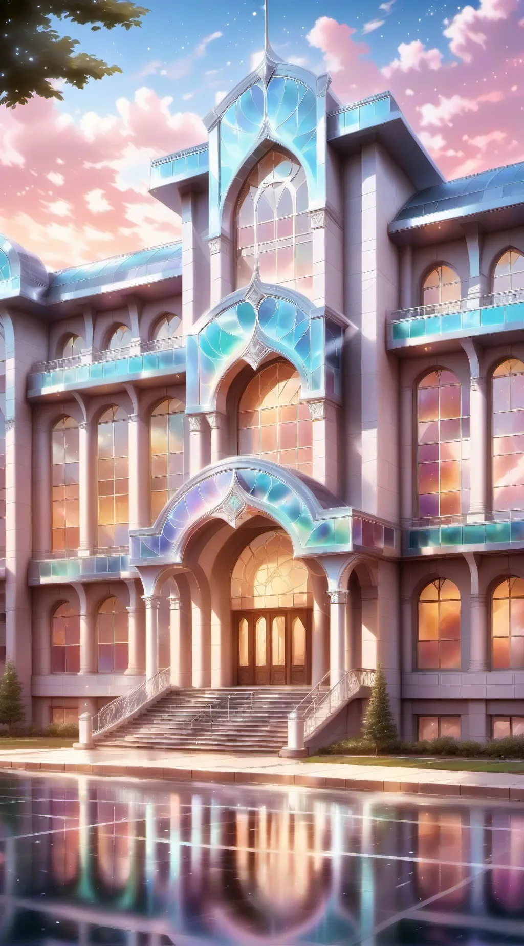 ai character: Wild Middle School background