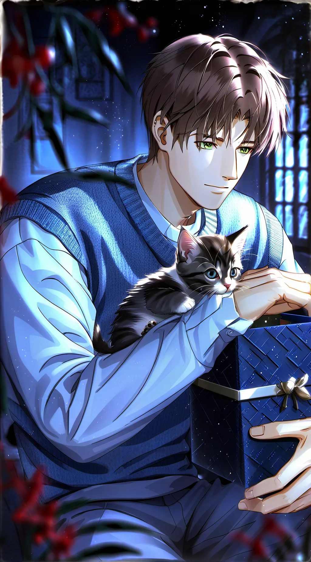 ai character: silvain background