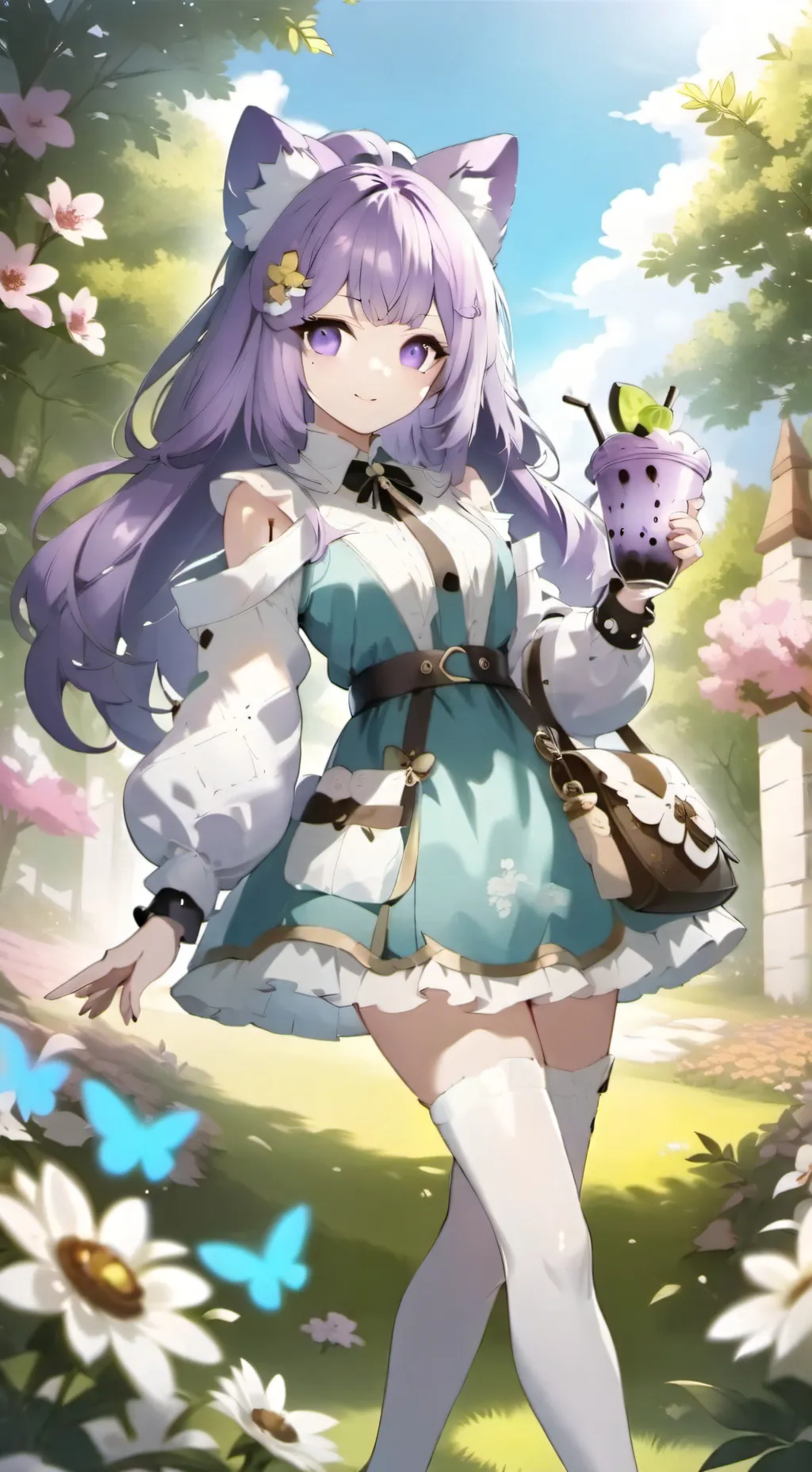 ai character: chloey background