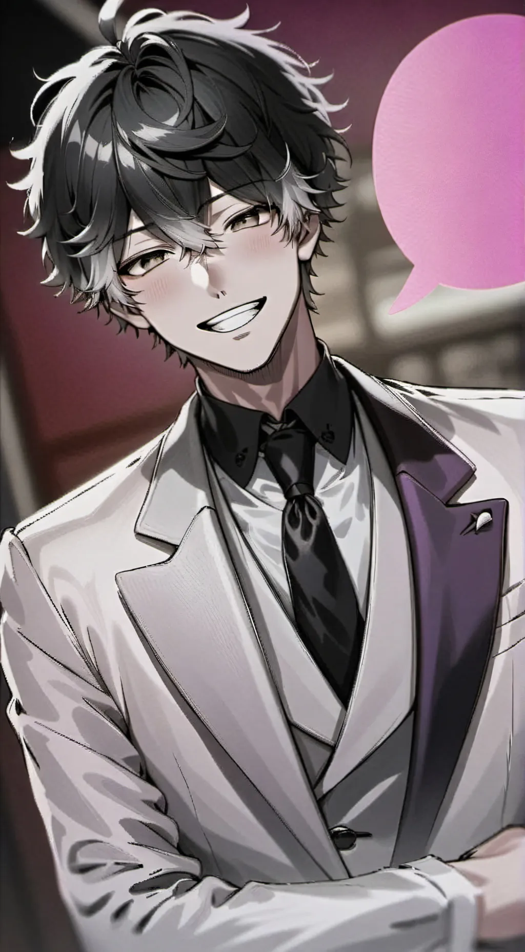 ai character: Daniel  background