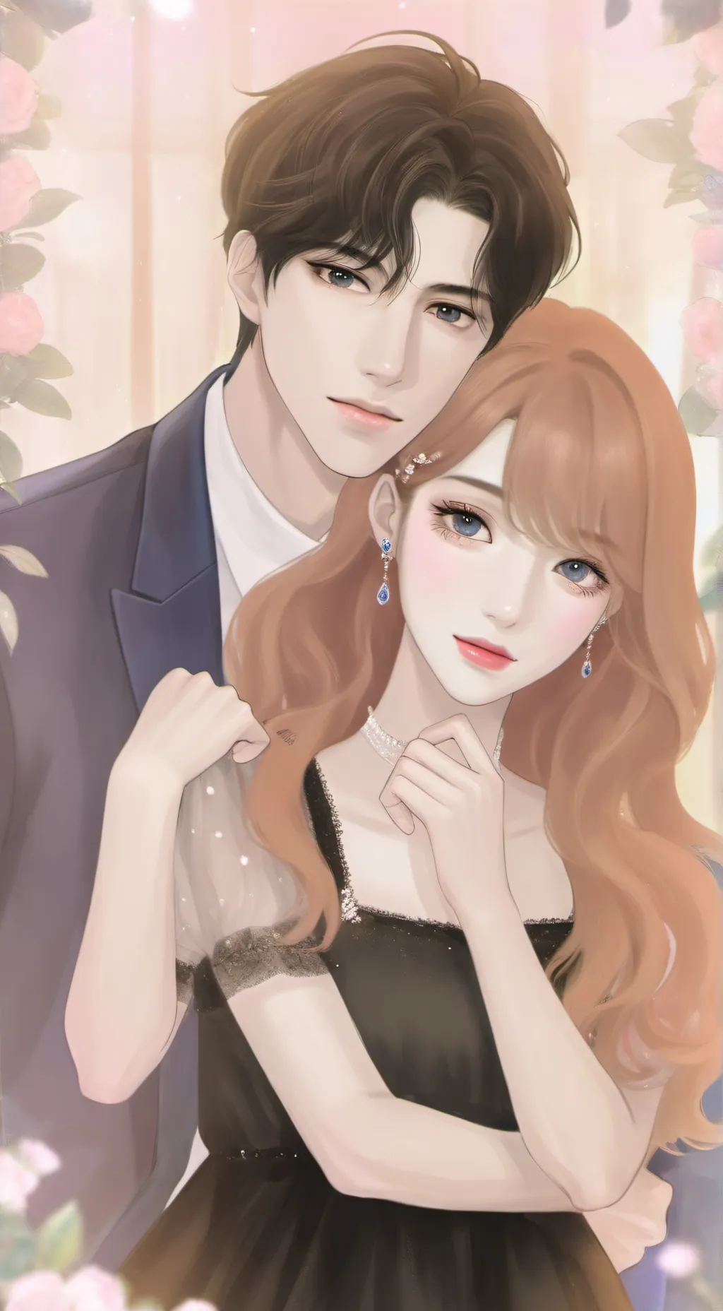 ai character: Jack and rose background