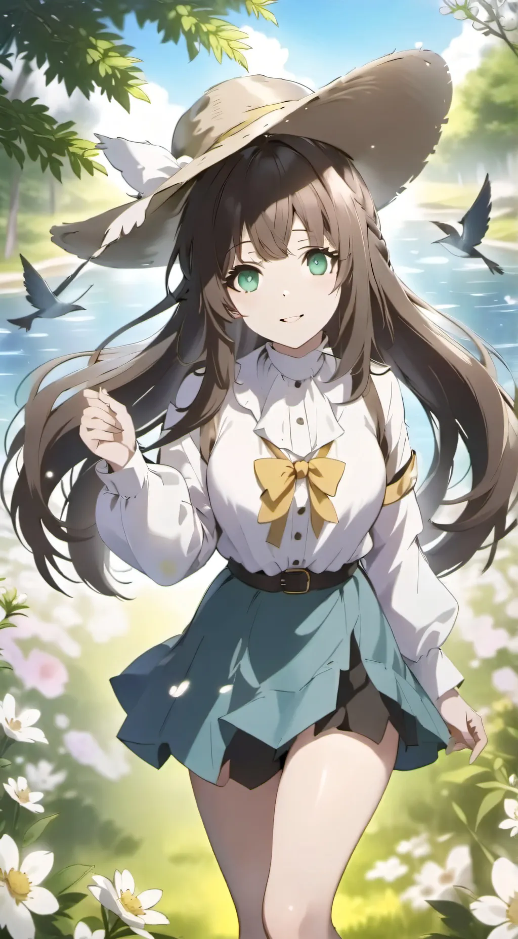 ai character: Sofia background