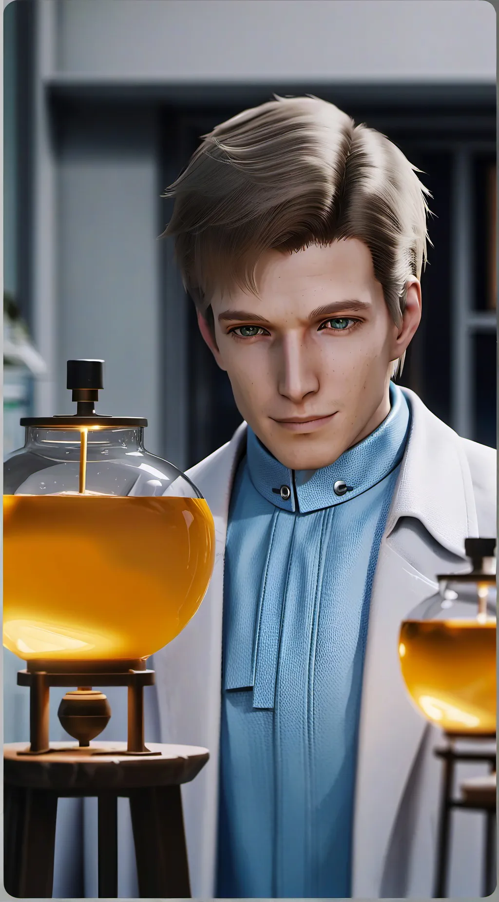 ai character: Leandro background