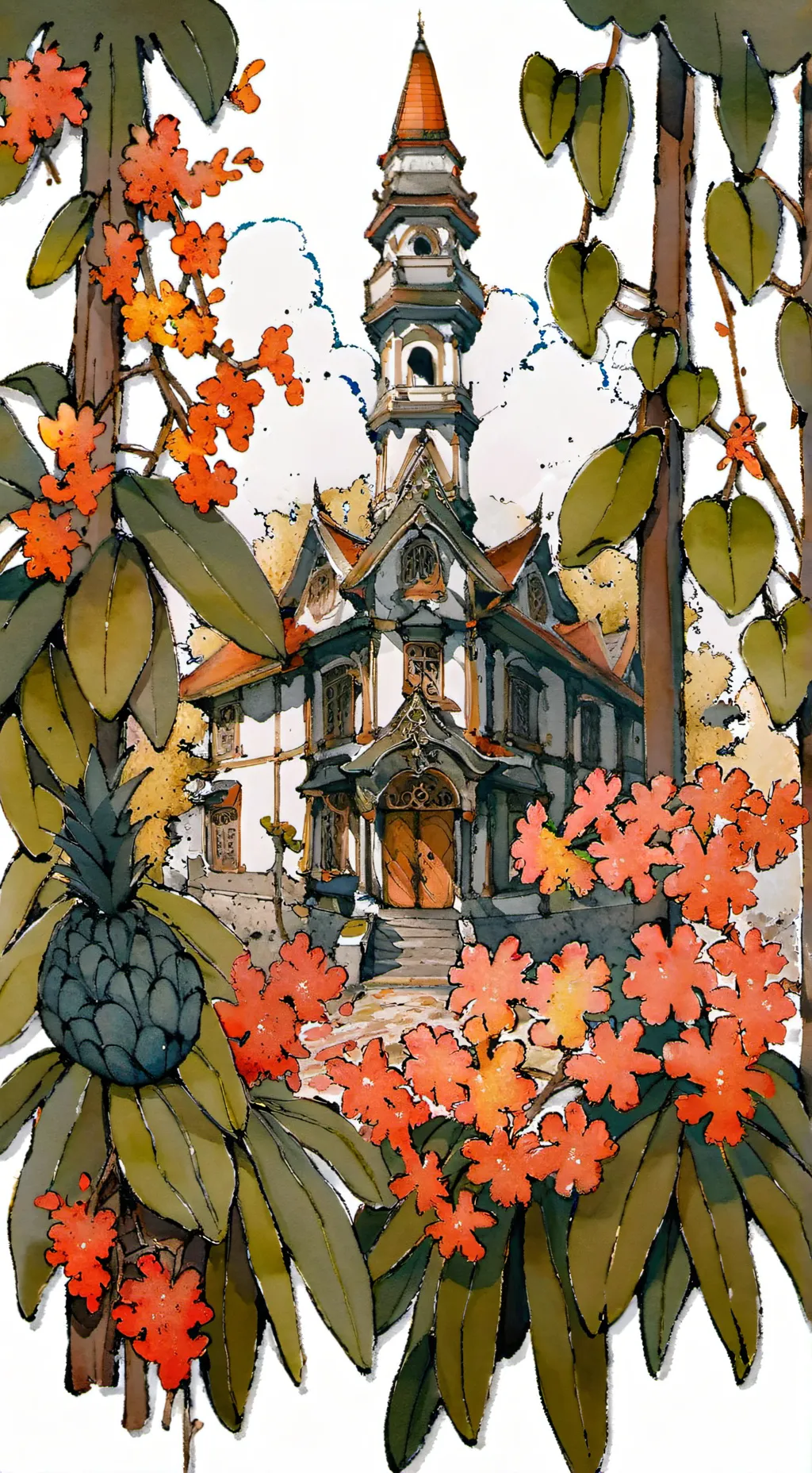 ai character: upper moons school background