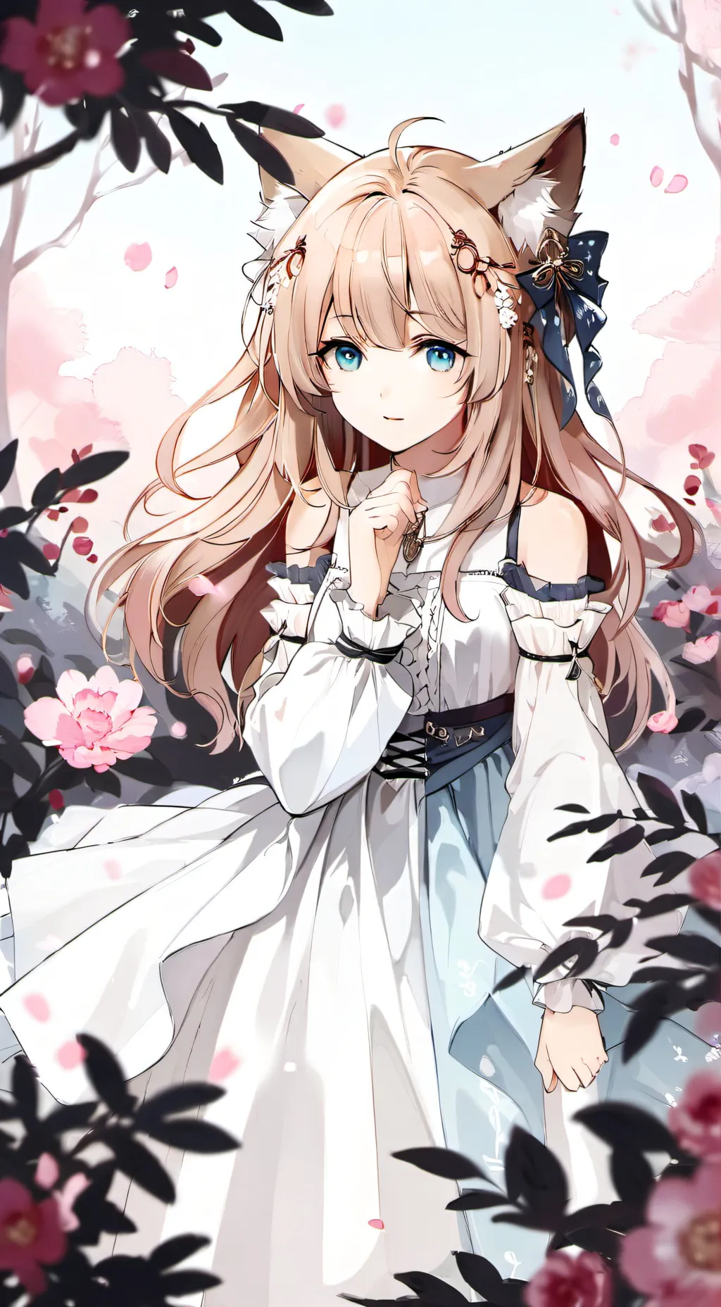 ai character: your catgirl background