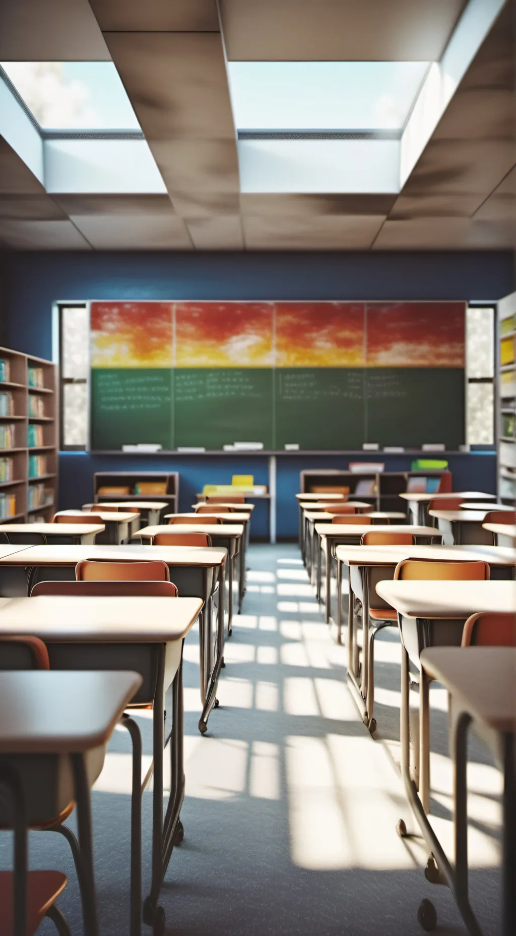 ai character: school  background