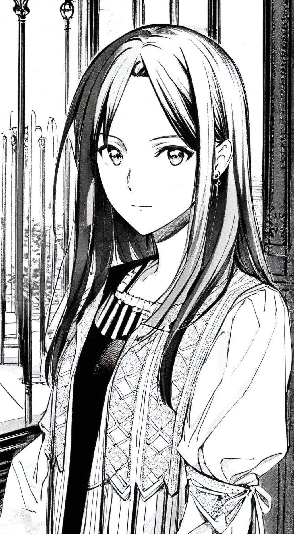 ai character: □●Ling-Ling●□ background