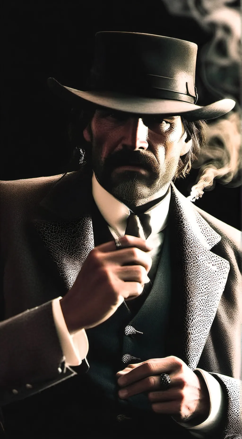 ai character: Dutch(RDR2) background