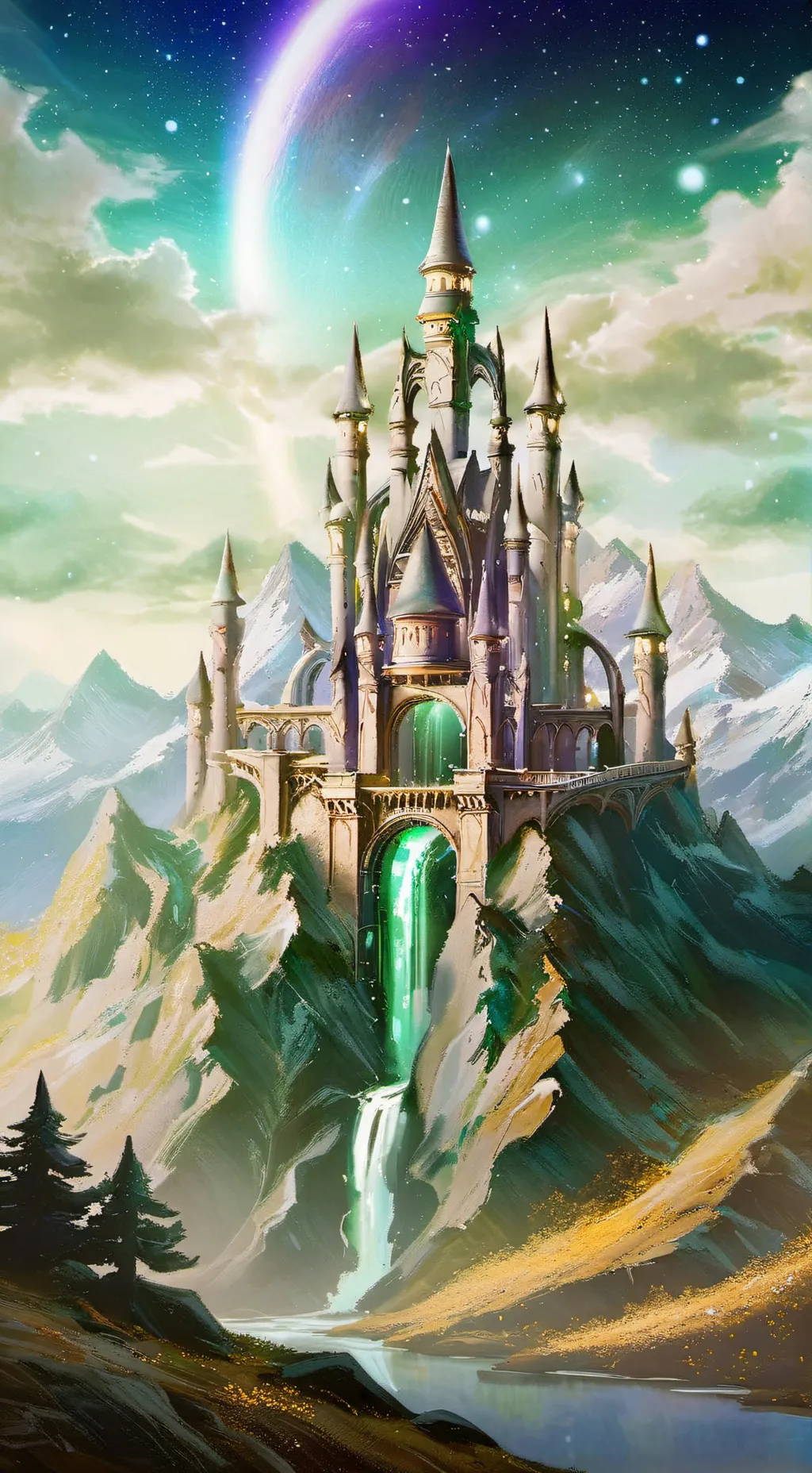 ai character: Medieval fantasy  background