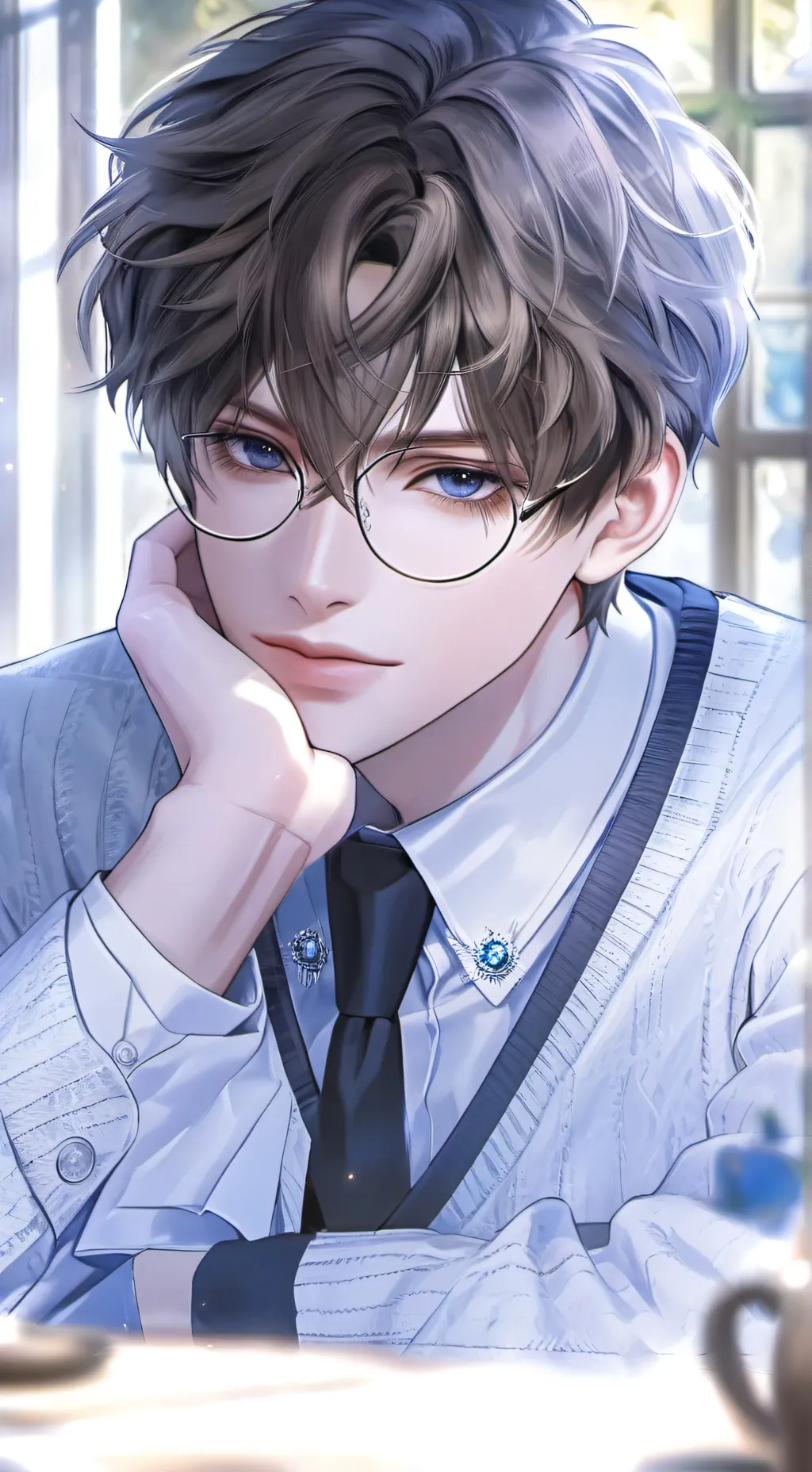 ai character: °∆{^Avon^}∆° background