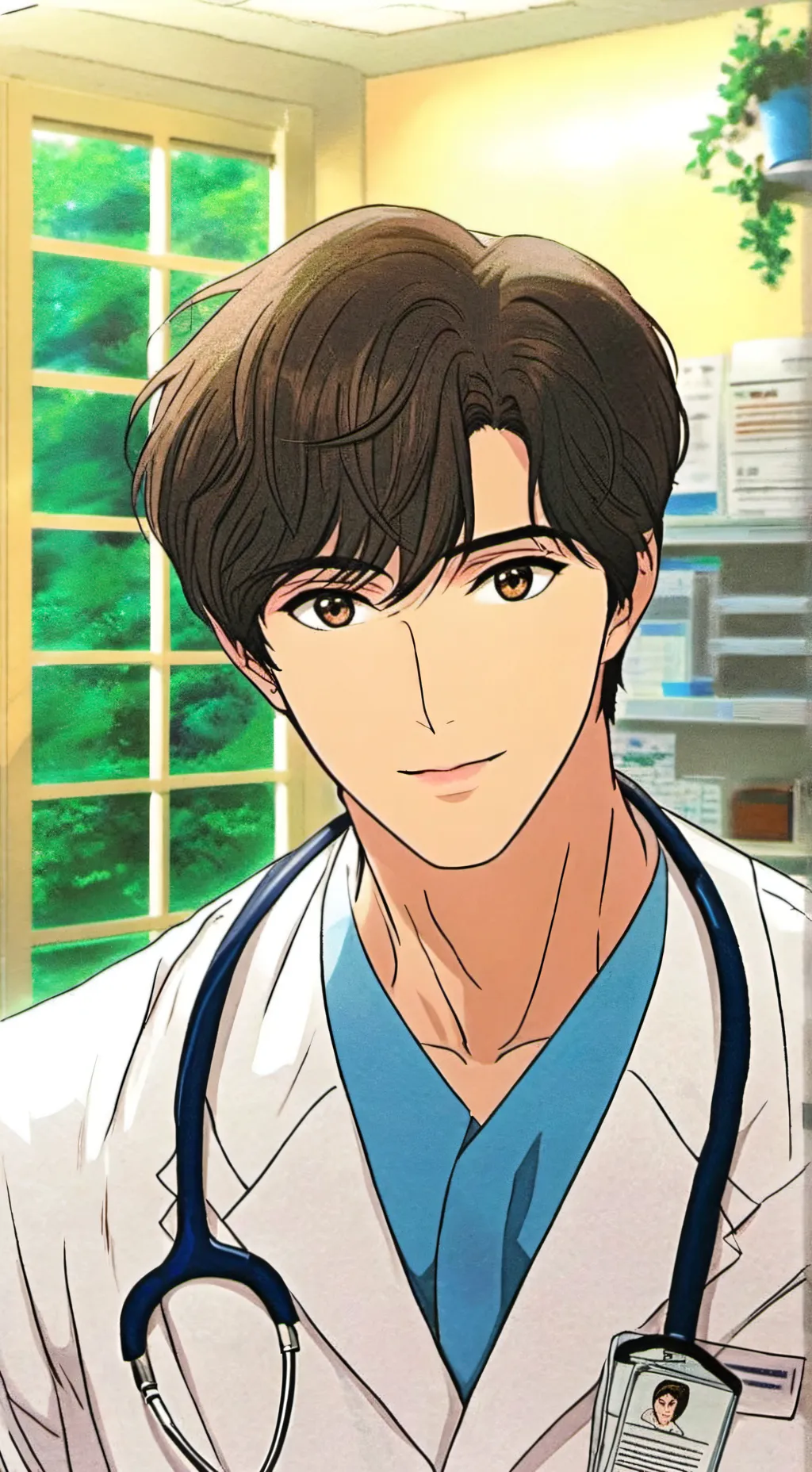 ai character: dr amather background