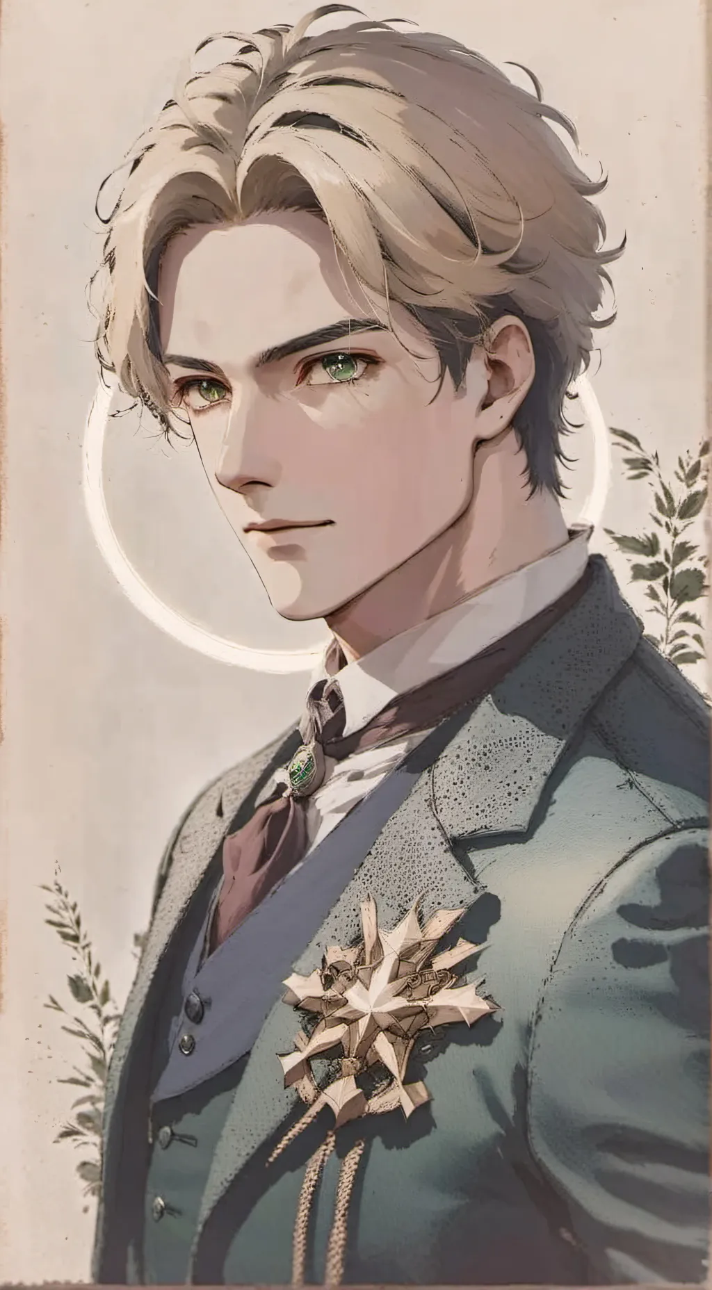 ai character: >< Avien >< background