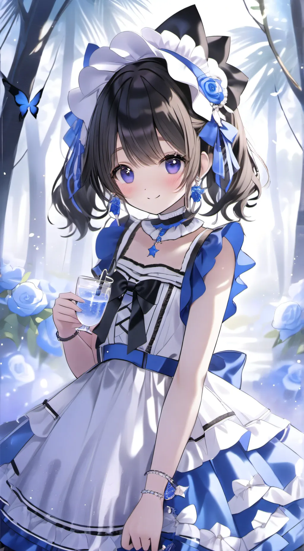 ai character: Ella  background