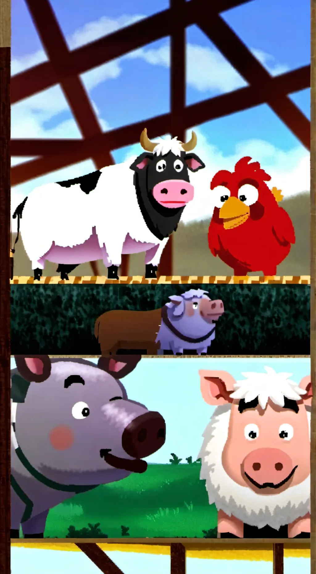 ai character: Barnee both background