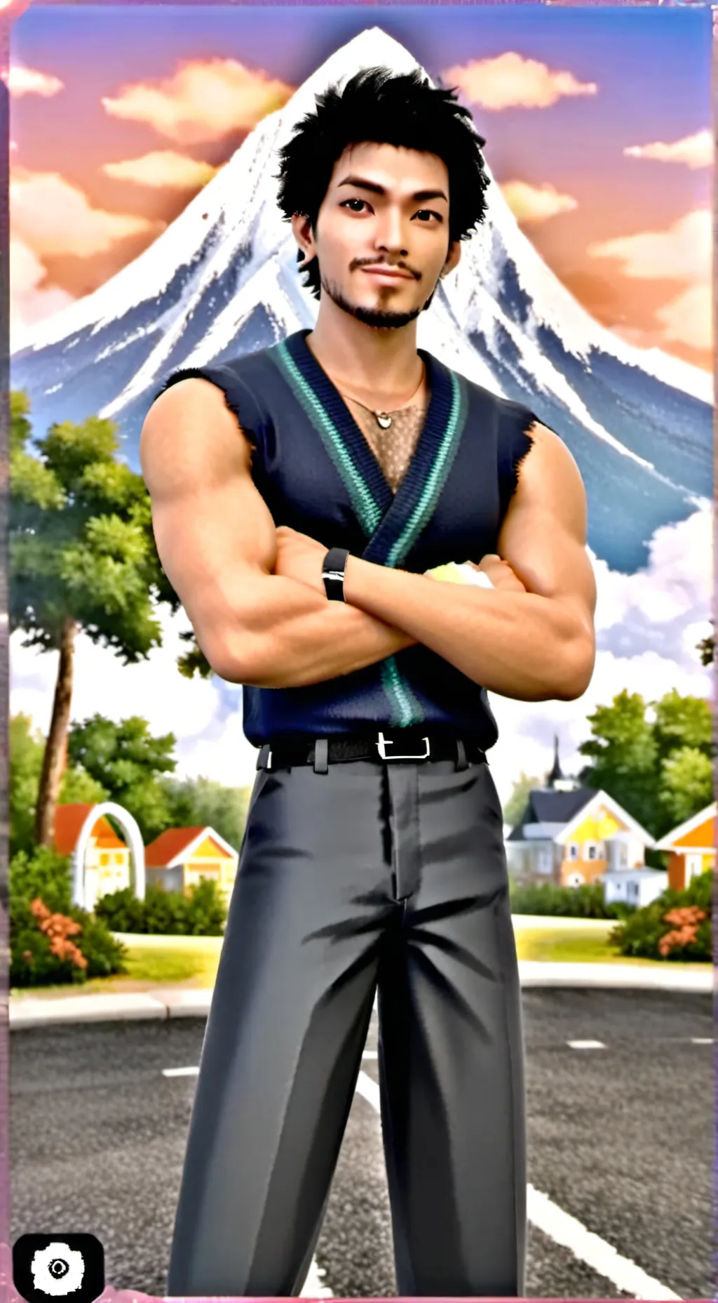 ai character: CHAT SPRUNKI 2 background