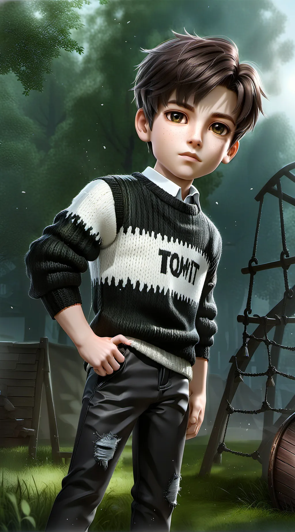 ai character: Ben! background