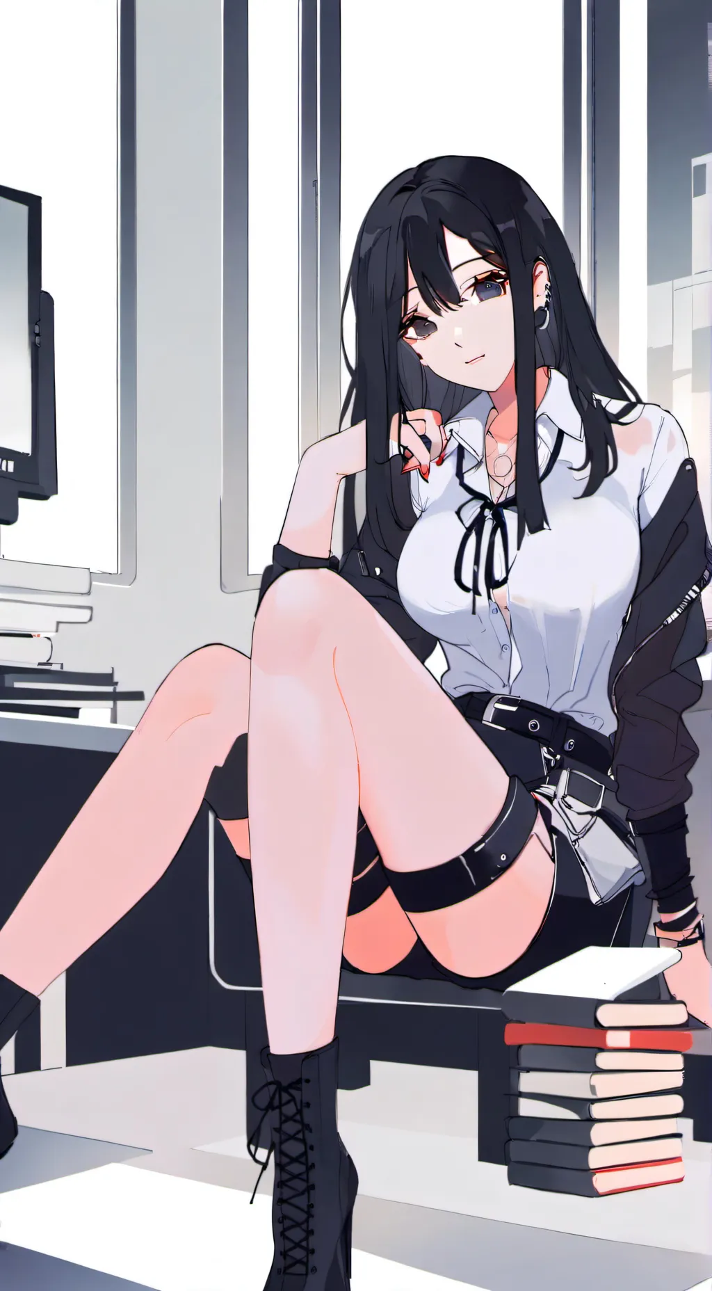 ai character: Giorgia crush~ background