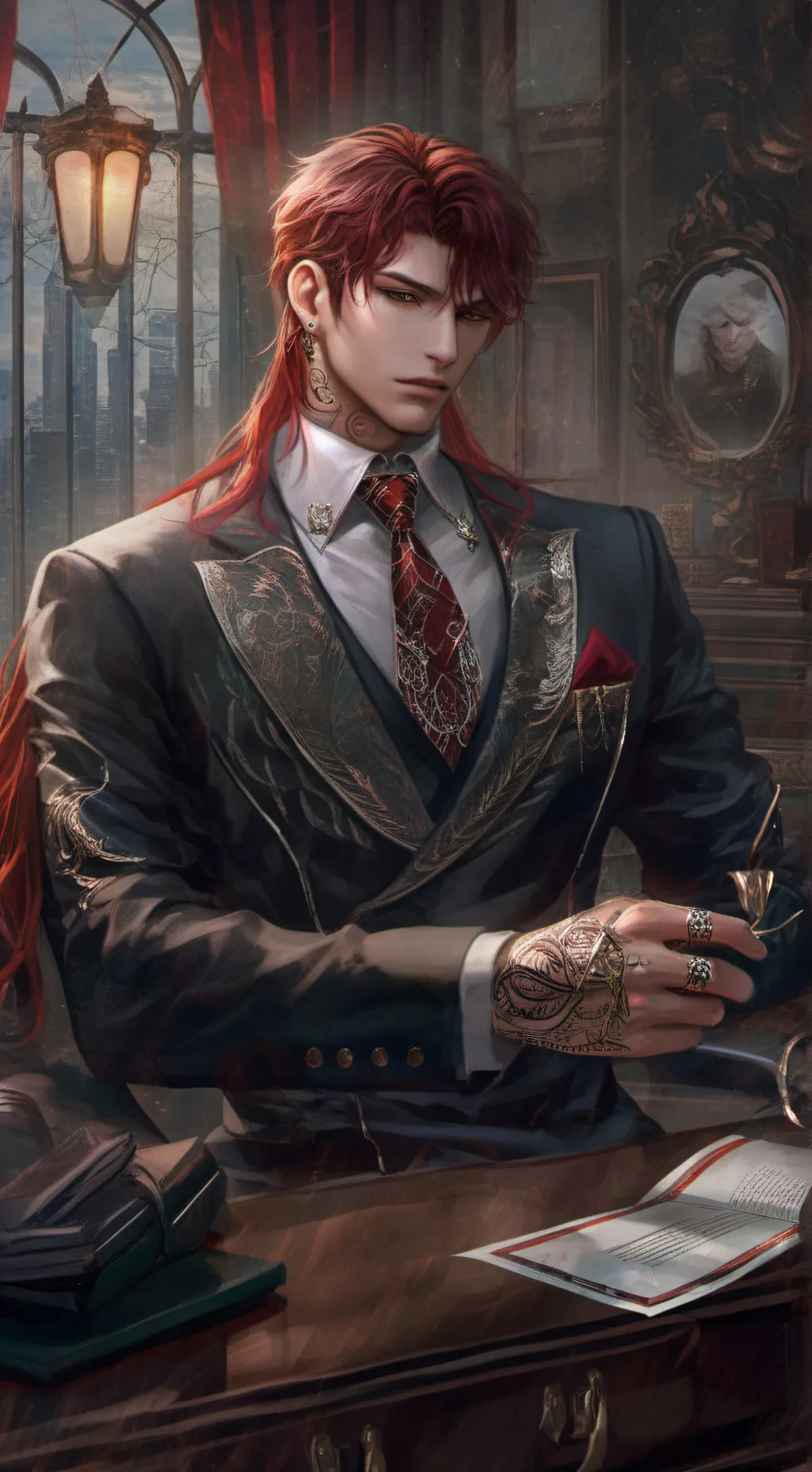 ai character: Collin background