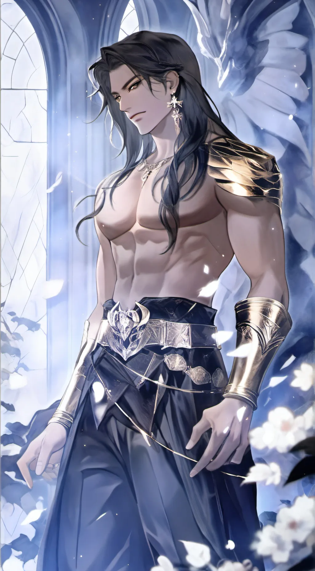 ai character: "fate of foes...." background