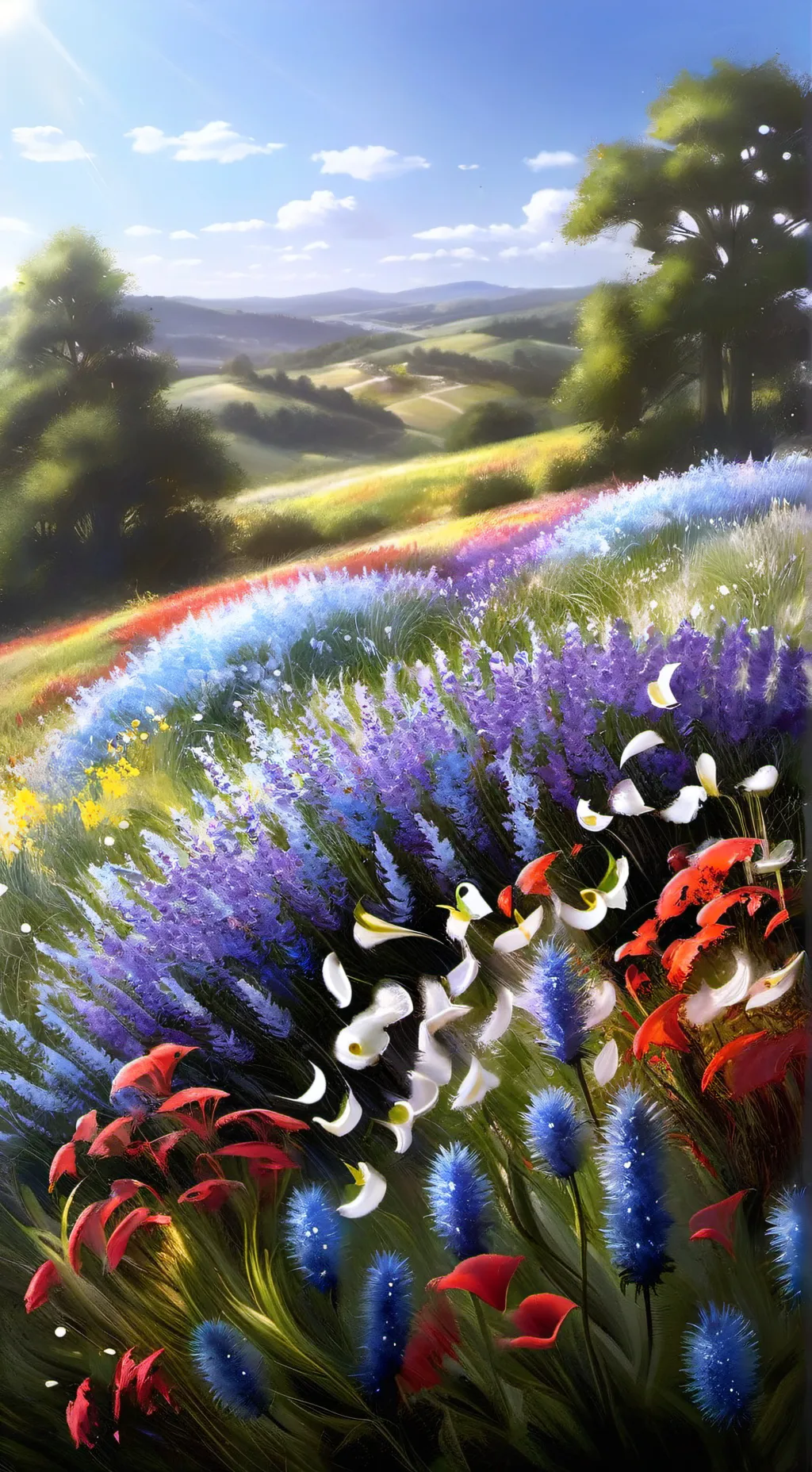 ai character: Imagination background