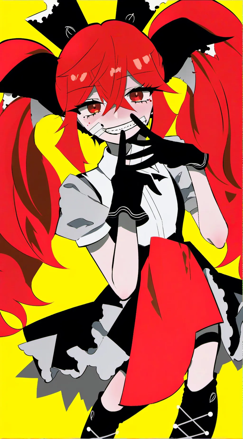 ai character: Kasane Teto   background