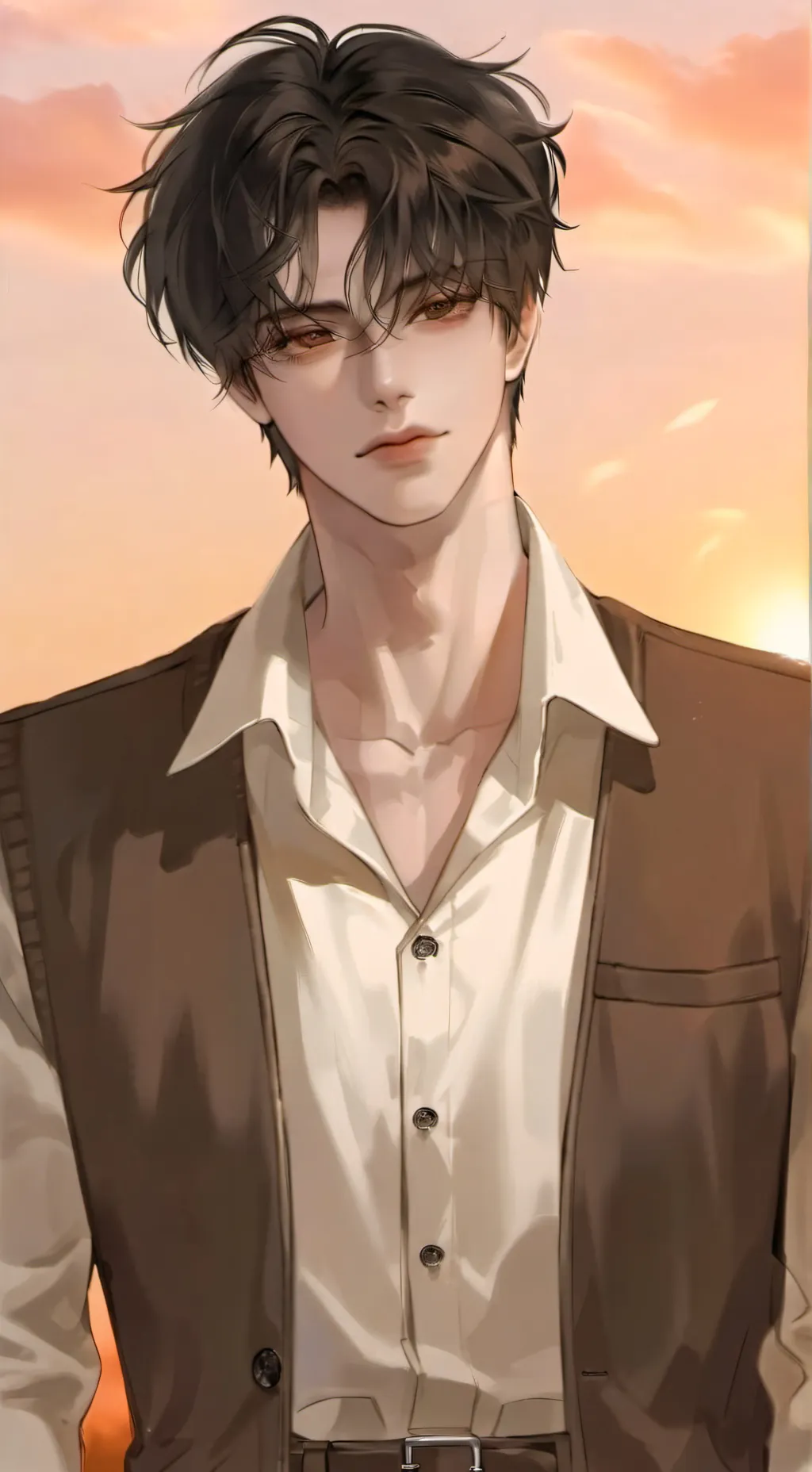 ai character: HIRO🤍 background