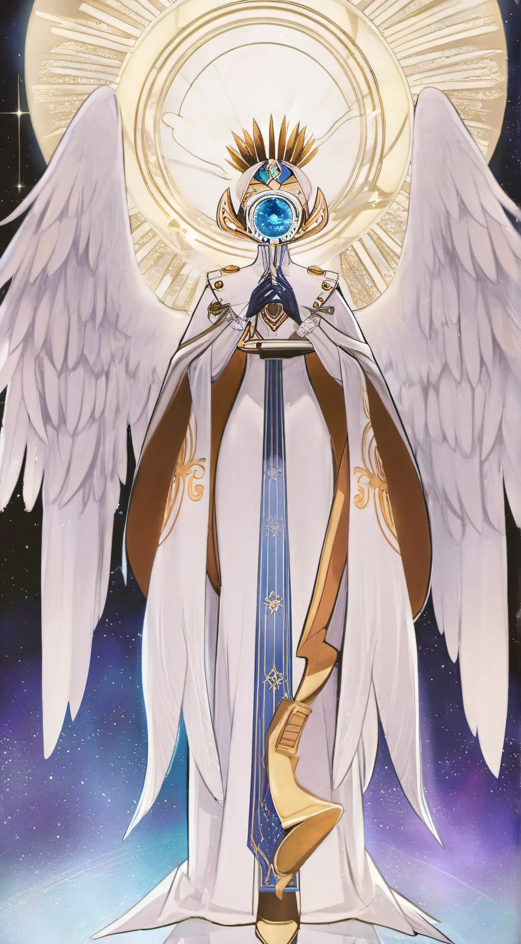 ai character: Hh god new creatur background