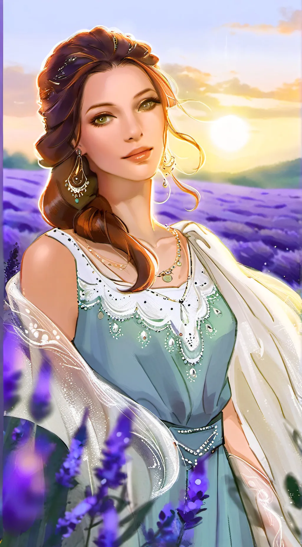 ai character: Liana Xian Lim  background