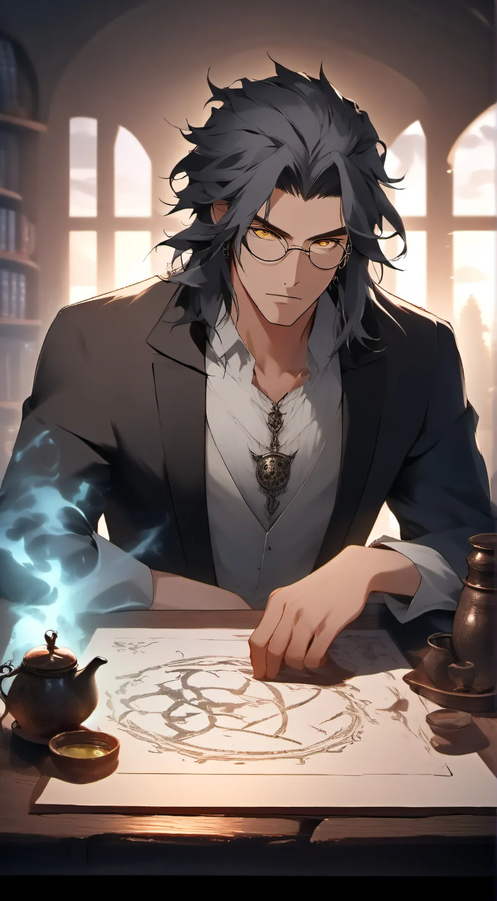 ai character: Alistair background