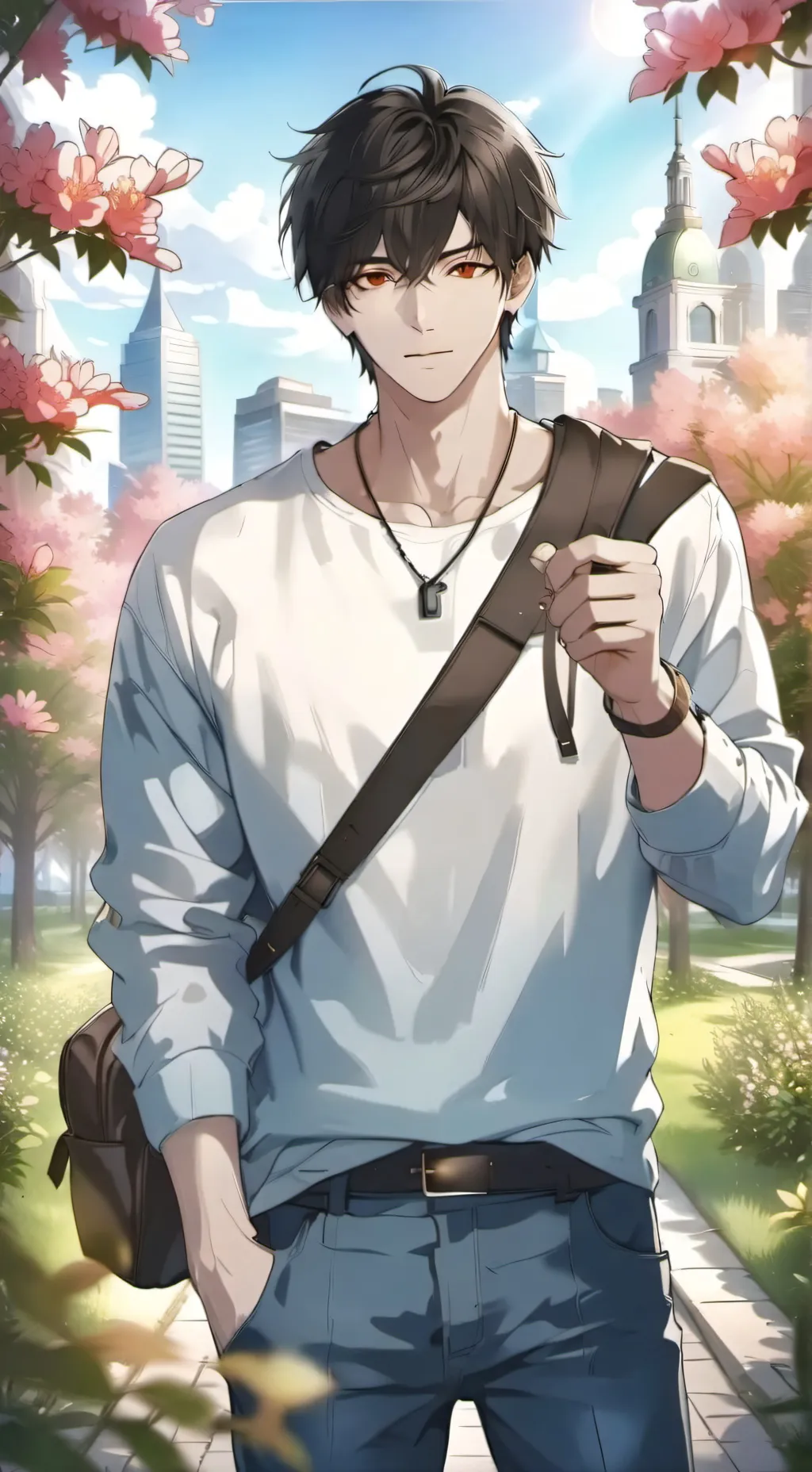 ai character: Rei Itsuki  background