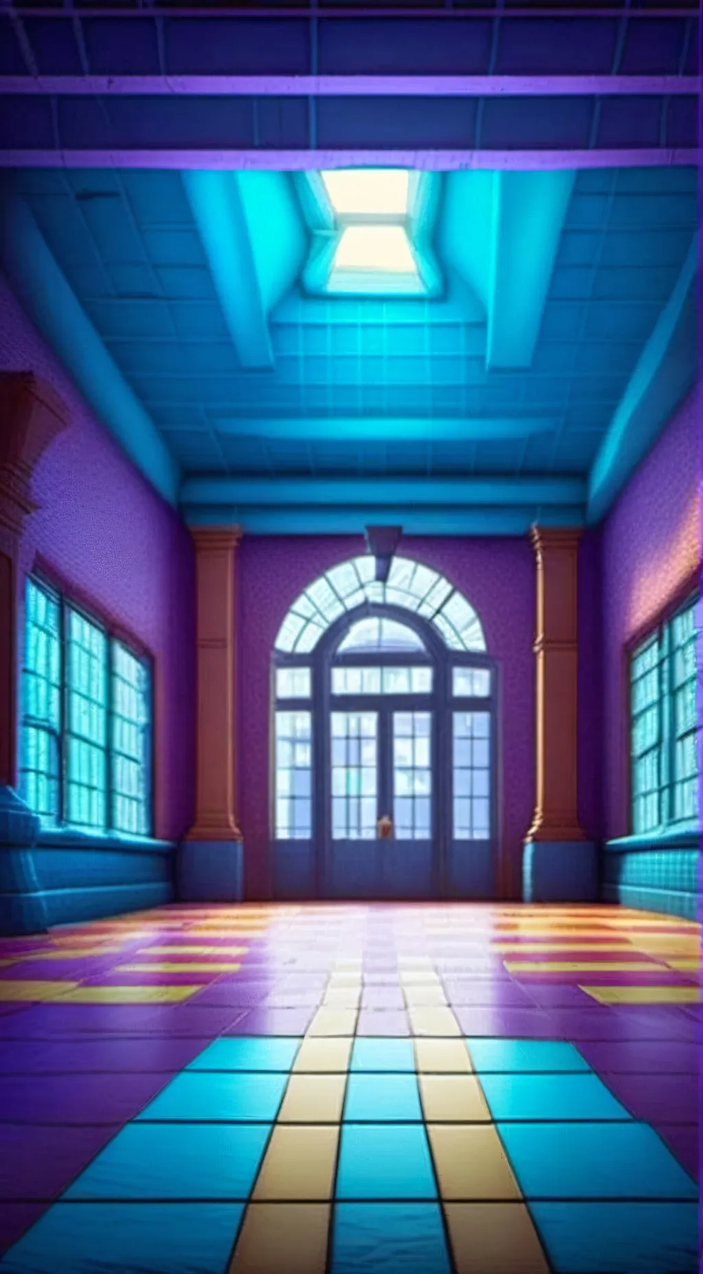 ai character: Monster High 2 background