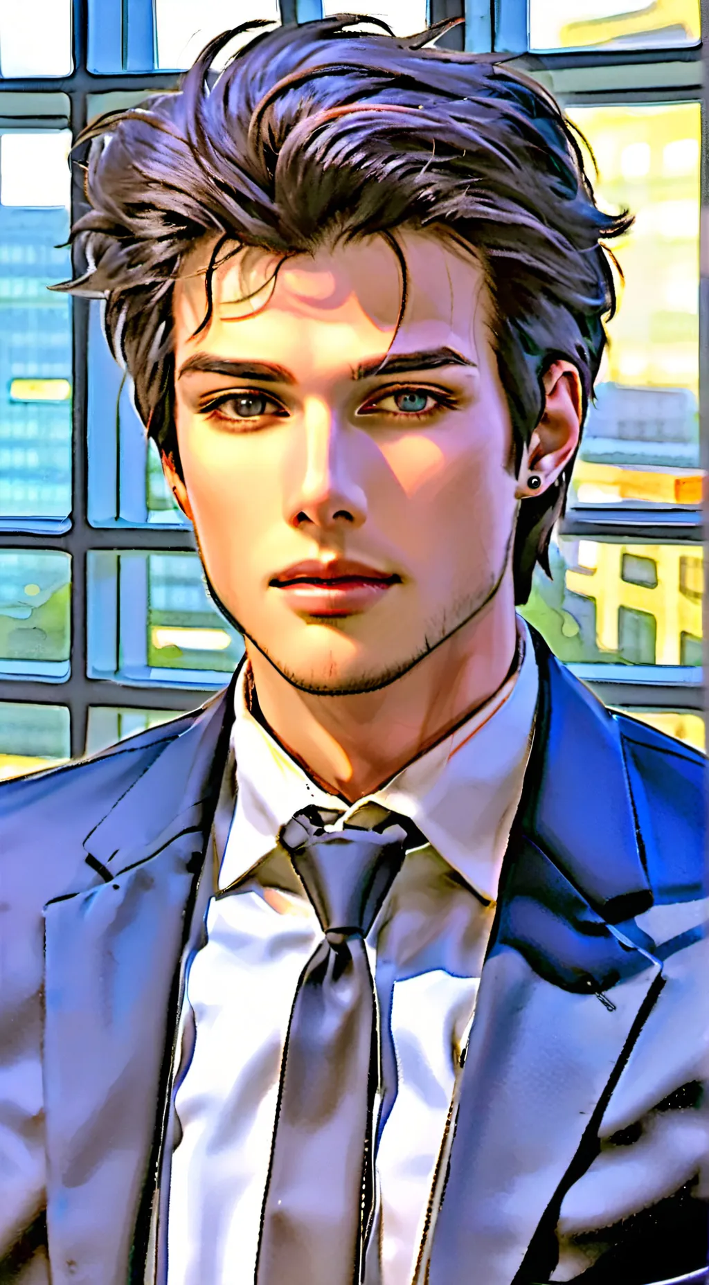 ai character: Генадий background