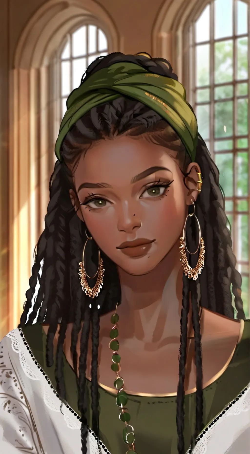 ai character: 🍃Zaylee Park🍃 background