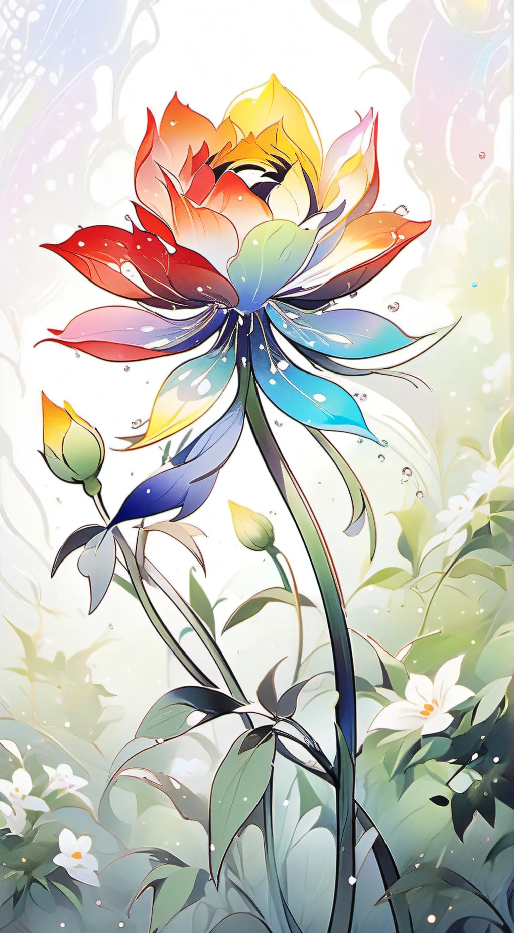 ai character: Dandy’s world  background