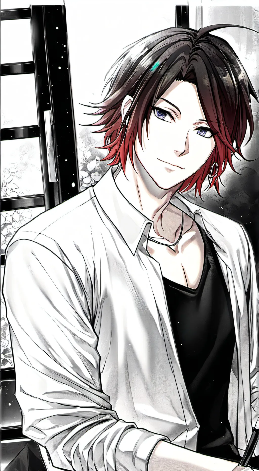 ai character: Blake Rose background