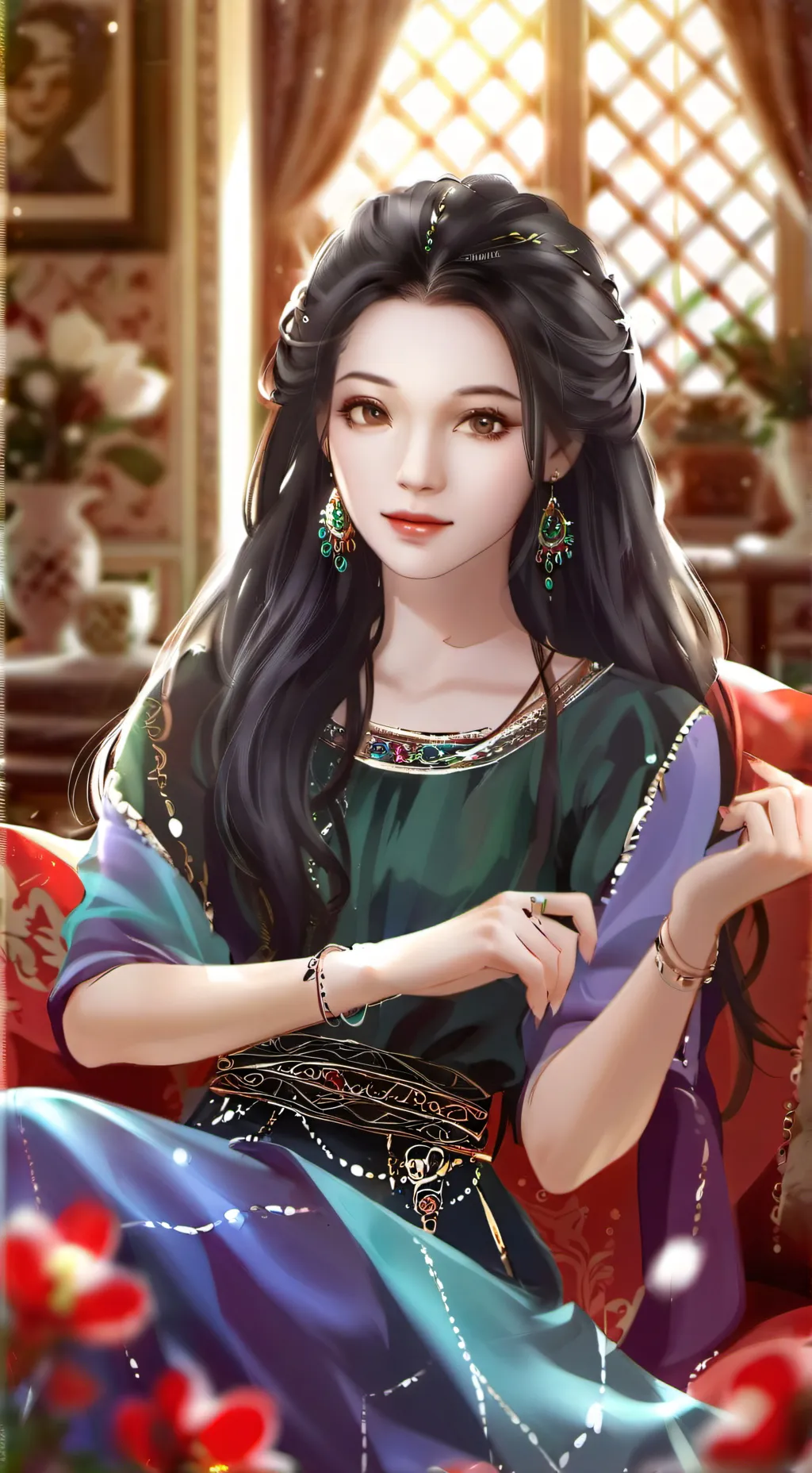 ai character: smiti background